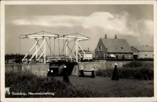 Ak Slootdorp Nordholland, Nieuwesluizerbrug