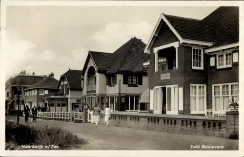 Ak Noordwijk aan Zee Südholland, Zuid Boulevard