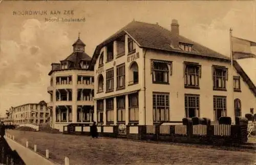 Ak Noordwijk aan Zee Südholland, Noord Boulevard