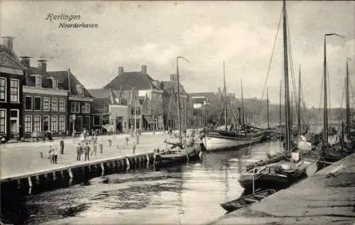 Ak Harlingen Fryslân Niederlande, Noorderhaven