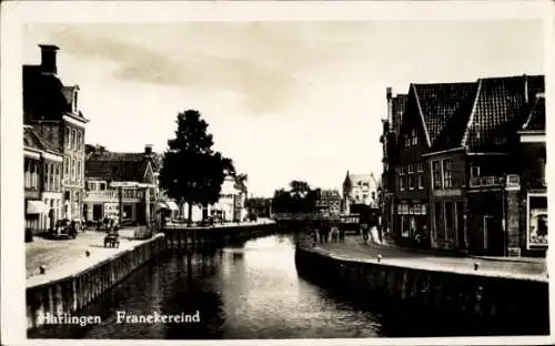 Ak Harlingen Fryslân Niederlande, Franekereind