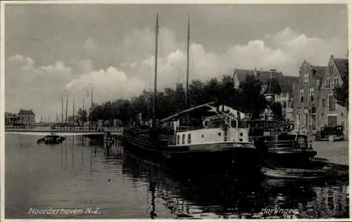 Ak Harlingen Fryslân Niederlande, Noorderhaven