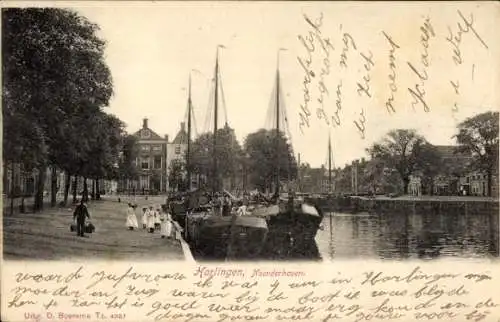 Ak Harlingen Fryslân Niederlande, Noorderhaven