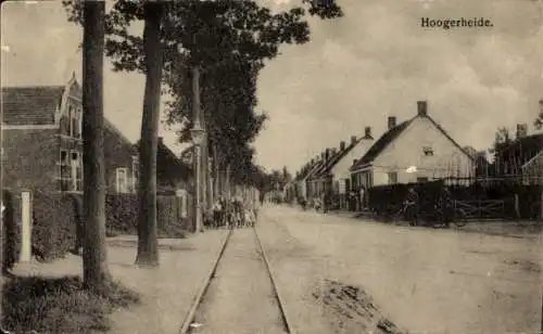 Ak Hoogerheide Nordbrabant, Straßenpartie