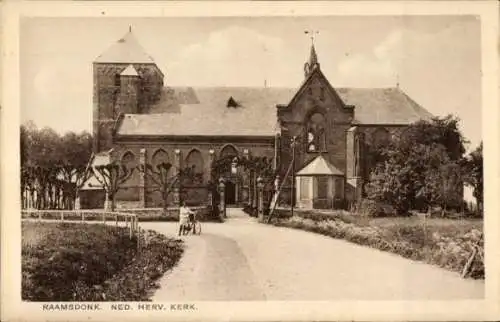 Ak Raamsdonk Nordbrabant Niederlande, Kirche