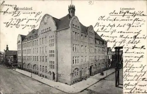 Ak Düsseldorf am Rhein, Luisenschule