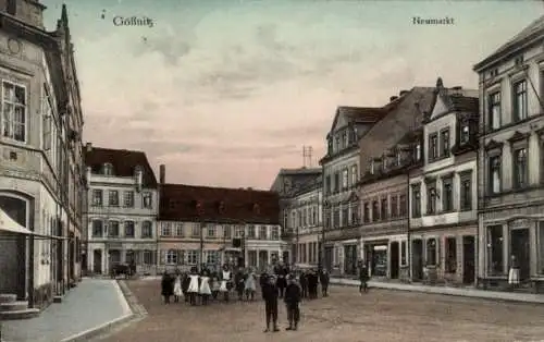 Ak Gößnitz in Thüringen, Neumarkt