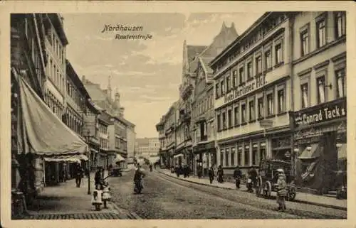 Ak Nordhausen, Rautenstrasse, Hotel Berliner Hof