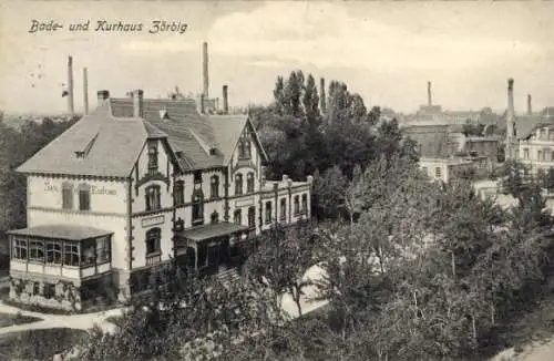 Ak Zörbig in Anhalt, Bade- und Kurhaus