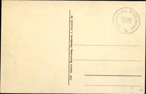 Ak Dresden Ost Kleinzschachwitz, Albertstraße, Gebäude