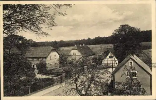 Ak Ullersdorf Radeberg im Kreis Bautzen Sachsen, Gasthof Schmiede Schänke, Bes. Max Näther