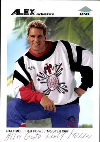 Ak Schauspieler Ralf Möller, Portrait, Autogramm