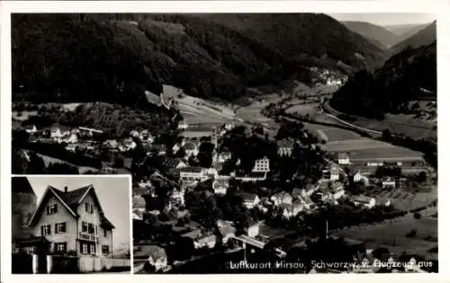 Ak Hirsau Calw im Schwarzwald, Fliegeraufnahme