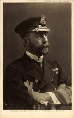 Ak Real Admiral Sir Charles Madden, Portrait