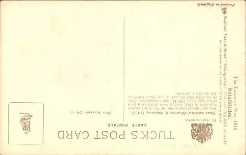 Ak Real Admiral Sir Charles Madden, Portrait