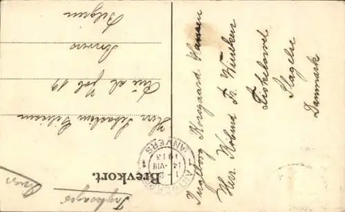 Ak Slagelse Dänemark, Wasserturm