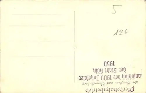 Foto Köln, Pferdebahn 911, letzte Fahrt der Straßenbahn 1932 ?