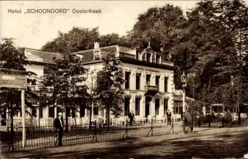 Ak Oosterbeek Renkum Gelderland, Hotel Schoonoord