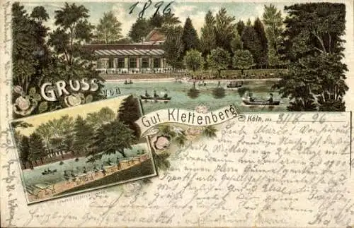 Litho Klettenberg Köln am Rhein, Gut Klettenberg