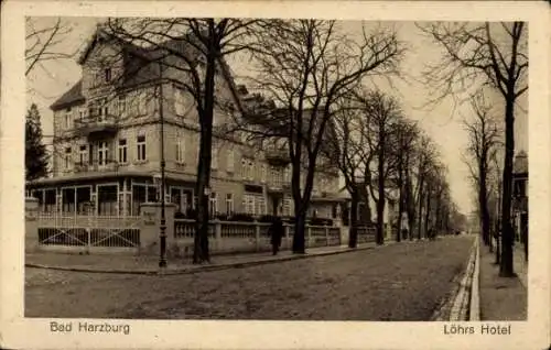 Ak Bad Harzburg am Harz,  Löhrs Hotel