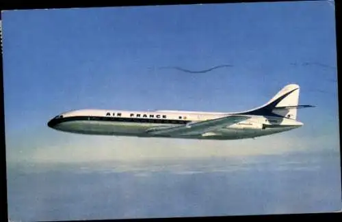 Ak Französisches Passagierflugzeug, Air France, Caravelle