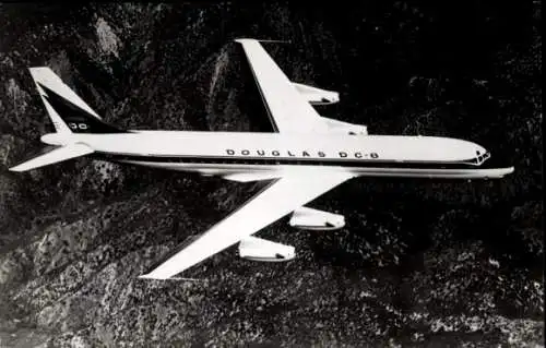 Ak Passagierflugzeug, Zivilflugzeug, Douglas DC-8