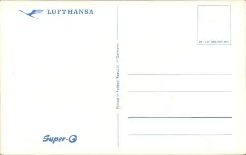 Ak Lufthansa, Lockheed Super G, Passagierflugzeug