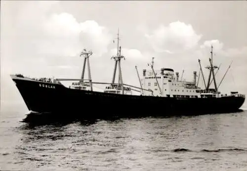 Ak Frachtschiff MS Goslar, Hamburg Amerika Linie, HAPAG