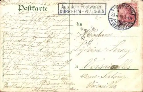 Präge Ak Spinnstube im Schwarzwald, Schwarzwälder, Spinnräder