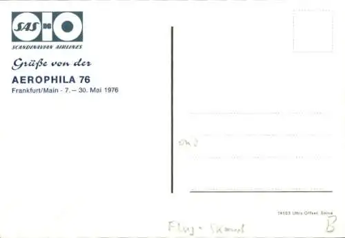 Ak Passagierflugzeug der SAS Scandinavian Airlines, DC 10, OY-KDA