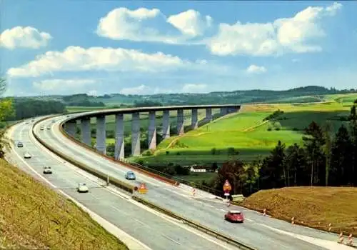 Ak Ruhrtalbrücke Mintard, Autobahn B 288 zwischen Essen und Düsseldorf