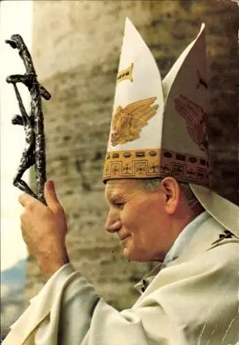 Ak Papst Johannes Paul II., Portrait
