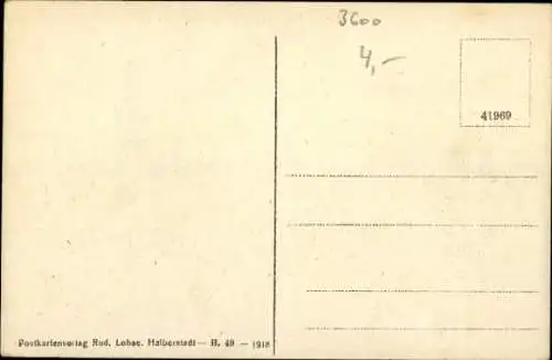 Ak Halberstadt am Harz, Lehrerseminar, Halberstadt