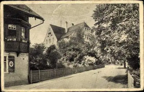 Ak Lindenberg im Allgäu Schwaben, Sedanstraße