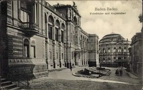 Ak Baden Baden im Stadtkreis Baden Württemberg, Friedrichs- und Augustabad