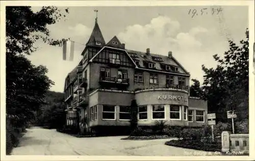 Ak Bad Salzig Boppard am Rhein, Kurhotel