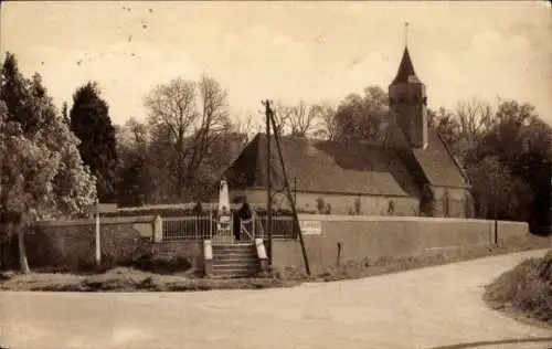 Ak Le Thieulin Eure et Loir, Kirche