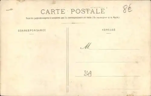 Ak Chateauneuf, Ferme de Guillandru, Portal aus dem 13. Jahrhundert