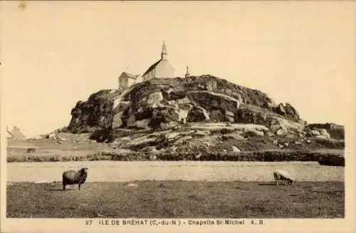 Ak Île de Bréhat Côtes d’Armor, Chapelle St-Michel