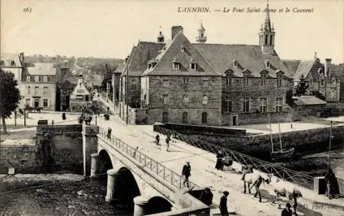 Ak Lannion Côtes d’Armor, Pont Saint-Anne, Couvent