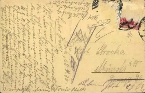 Ak Recklinghausen im Ruhrgebiet, Stadtgartenpartie