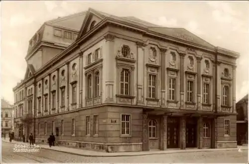 Ak Döbeln in Sachsen, Stadttheater, Außenansicht