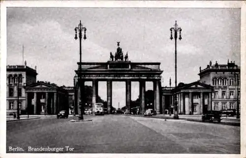 Ak Berlin Mitte, Brandenburger Tor