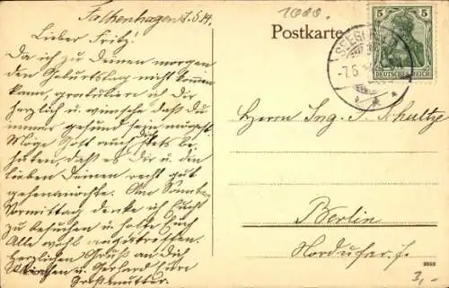 Ak Berlin Spandau, Rathaus