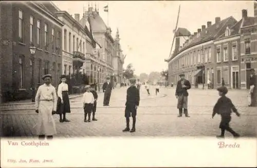 Ak Breda Nordbrabant Niederlande, Van Coothplein