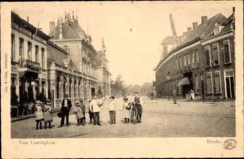 Ak Breda Noord-Brabant Niederlande, Van Coothplein