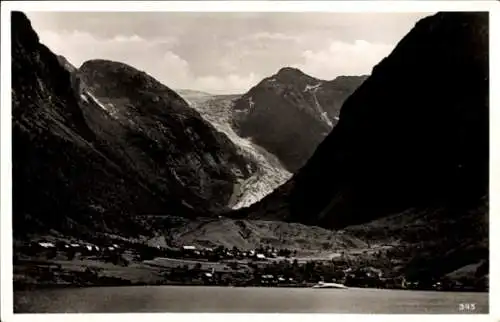 Ak Norwegen, Sundalgletscher im Maurangerfjord