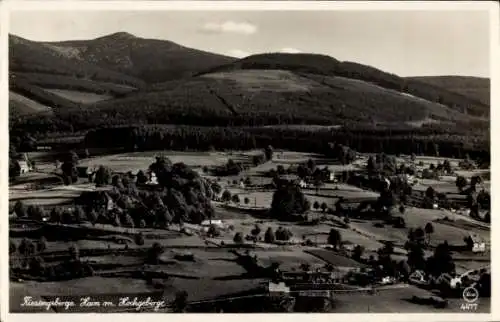 Ak Przesieka Hain Podgórzyn Giersdorf Riesengebirge Schlesien, Panorama