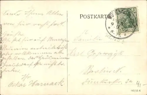 Ak Walim Wüstewaltersdorf Schlesien, Gesamtansicht