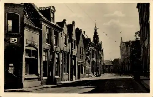 Ak Monnikendam Waterland Nordholland Niederlande, Noordeinde